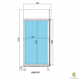  ESTANTES-ARMARIO-CONSERVACIÓN-AGB-901-BT-INFRICO
