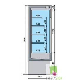 Mural refrigerada PSI INOX